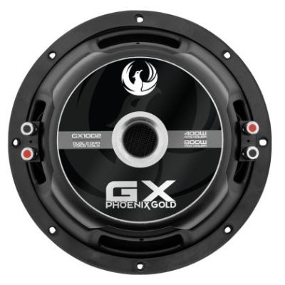 Subwoofer pasiv fara incinta Phoenix Gold GX10D4, 400 watts rms, 2 x 4 ohm