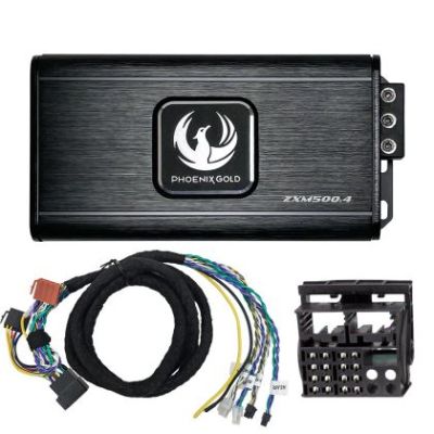 Kit PowerUp Mercedes cu DSP Phoenix Gold ZXMPMB1, 4 x 125 watts, in 2 sau 4 ohm, clasa D, 4 canale