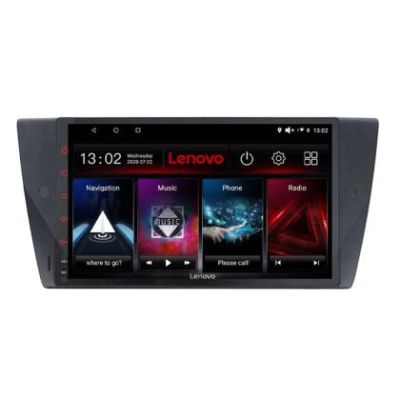 Navigatie Renault Megane 2 Lenovo Kit-098 8 core 6+128 GB Android Waze USB Navigatie Internet Youtube Radio