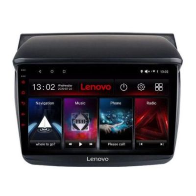 Navigatie Mitsubishi L200 2006-2014 Lenovo Kit-094 8 core QLED 2K 4+64 360 Android Waze USB Navigatie Internet Youtube Radio