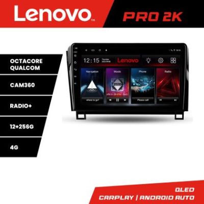 Navigatie Toyota Tundra 2007-2013 Android radio bluetooth internet 8 core QLED 2K 12+256 360 Lenovo