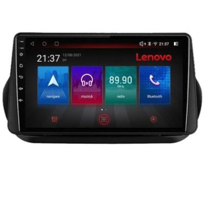 Navigatie Peugeot Bipper, Citroen Nemo, Fiat Qubo 2008-2017 Android radio gps internet 8 core QLED Qualcomm 4+64 360 Lenovo v1