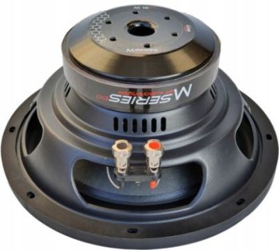 Subwoofer pasiv cu incinta 30L Audio System SUBFRAME M10-2 EVO, 600 watts, 2 ohm, 2 x 250 mm, 2 x 10