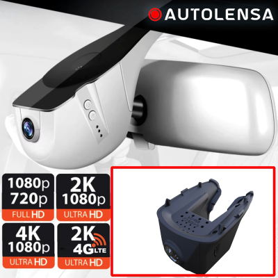 Cameră DVR Tesla Model X 2017, cameră față 1080p Autolensa, Model 24/7  Negru TSL02