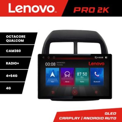 Navigatie Mitsubishi ASX 2017-2021 model facelift Lenovo PRO 4+64 13 inch 2K android 4G DSP gps internet  Kit-026-facelift