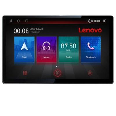 Navigatie Peugeot Bipper, CitroenNemo, Fiat Qubo 2008-2017 Lenovo PRO 4+64 13 inch 2K android 4G DSP gps internet  Kit-bipper v1