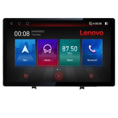 Navigatie Renault Clio 3 2005-2013 Lenovo PRO 4+64 13 inch 2K android 4G DSP gps internet  Co