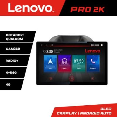 Navigatie Ford Ecosport 2017-2019 Lenovo PRO 4+64 13 inch 2K android 4G DSP gps internet  KIT-ecosport2018