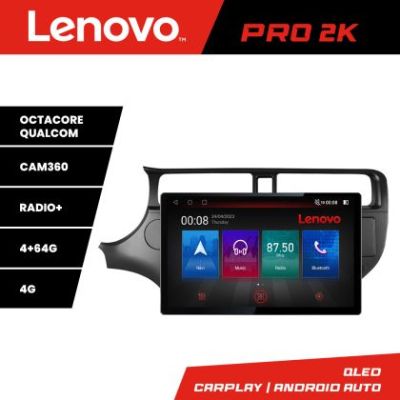 Navigatie Kia Rio 2011-2014 K-rio-11 Lenovo PRO 4+64 13 inch 2K android 4G DSP gps internet  C