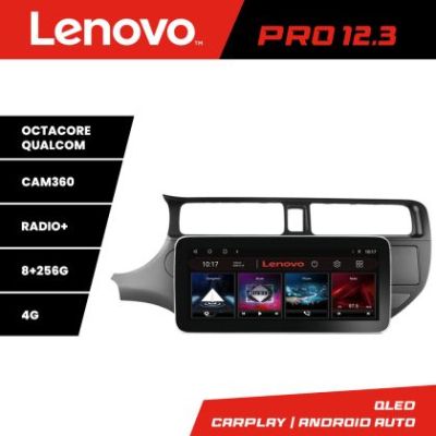 Navigatie Kia Rio 2012- K-204 Lenovo PRO 8+256 12.3 inch qled android 4G DSP gps internet  8Core v1