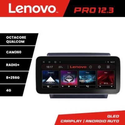 Navigatie Isuzu DMAX 2020- K-DMAX20 Lenovo PRO 8+256 12.3 inch qled android 4G DSP gps internet  Co