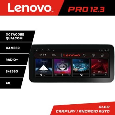 Navigatie Opel Movano Renault Master 2020- Lenovo PRO 8+256 12.3 inch qled android 4G DSP gps internet