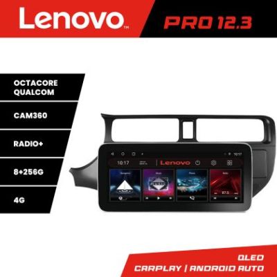 Navigatie Kia Rio 2011-2014 K-rio-11 Lenovo PRO 8+256 12.3 inch qled android 4G DSP gps internet  C