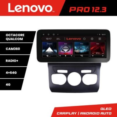 Navigatie Citroen C4 2011-2016 K-241 Lenovo PRO 4+64 12.3 inch qled android 4G DSP gps internet  C