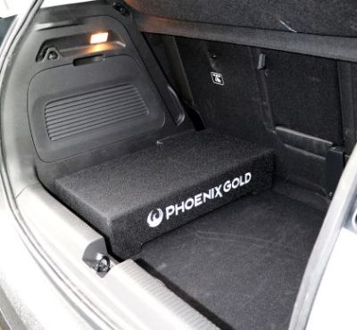 Cutie Phoenix Gold dublă pasivă, difuzor 2x12", 500 W RMS, 1000 W MAX, cutie pasivă pentru radiator cu ardere în jos