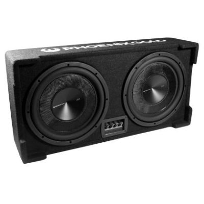 Cutie Phoenix Gold dublă pasivă, difuzor 2x12", 500 W RMS, 1000 W MAX, cutie pasivă pentru radiator cu ardere în jos