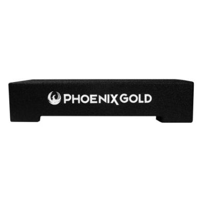 Cutie Phoenix Gold dublă pasivă, difuzor 2x8", 250 W RMS, 500 W MAX, cutie pasivă pentru radiator cu ardere în jos