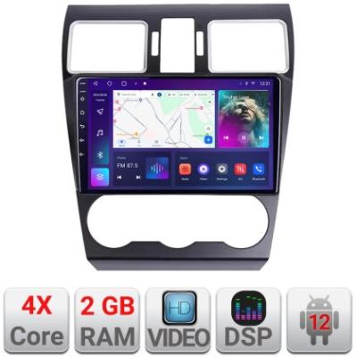 Navigatie Subaru Forester XV dedicata Android radio gps internet 2+32 kit-062-2019+EDT-E209v2