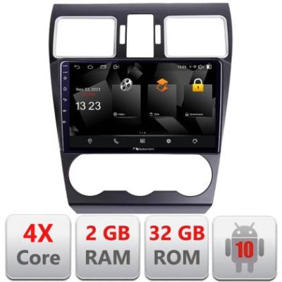 Navigatie Subaru Forester XV Nakamichi Android Ecran 720P Quad Core 2+32 carplay android auto NAM5230