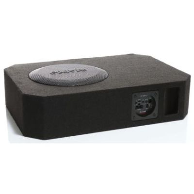 Subwoofer activ flat cu incinta 11L Audio System R 08 FLAT BR ACTIVE EVO, 175 W RMS, 275 W MAX, 4 ohm, 200 mm, 8", bass reflex, amplificator incorporat