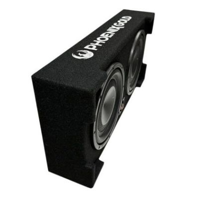 Subwoofer pasiv cu incinta, Phoenix Gold, 350 w rms, 700 w max, difuzor 2x10"