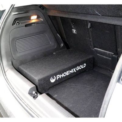 Subwoofer pasiv cu incinta, Phoenix Gold, 350 w rms, 700 w max, difuzor 2x10"