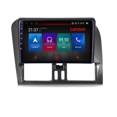 Navigatie Volvo XC60 Lenovo 8 core QLED Qualcomm 4+64 360 Android Waze USB Navigatie Internet Youtube Radio