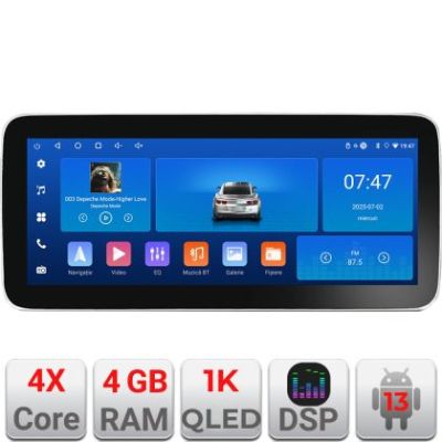 Navigatie Nissan Micra 2014-2019 Edotec 4+64 12.3 inch Incell 1K android Wifi 5Ghz gps internet