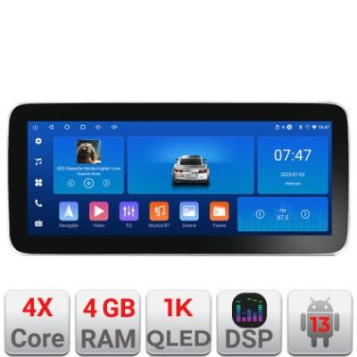 Navigatie Seat Ibiza 2017- K-IBZ Edotec 4+64 12.3 inch Incell 1K android Wifi 5Ghz gps internet