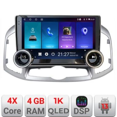 Navigatie Chevrolet Captiva 2012-2018 Manual Kit-109 Edotec  4+64 10.5 inch Incell 1K android Wifi 5Ghz gps internet  2