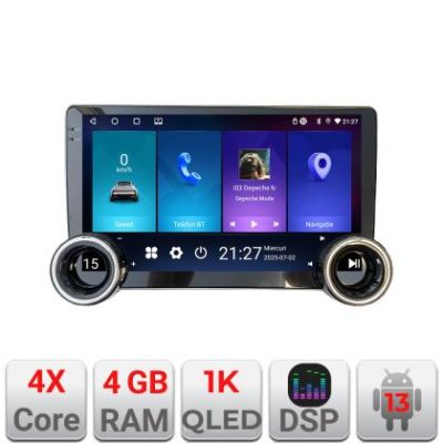 Navigatie Audi A4 B6 Kit-050 Edotec  4+64 10.5 inch Incell 1K android Wifi 5Ghz gps internet