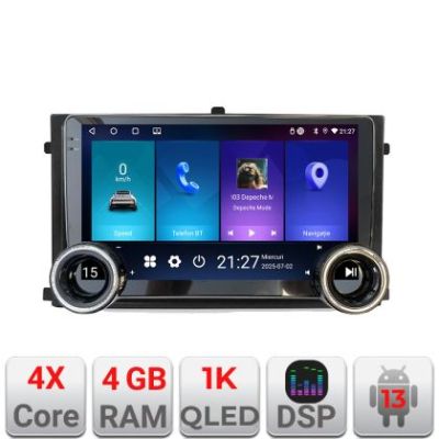 Navigatie Ssangyong Rexton 2019- Edotec  4+64 10.5 inch Incell 1K android Wifi 5Ghz gps internet  Kit-REXTON