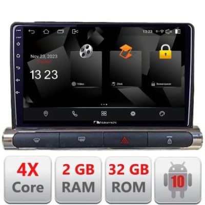 Navigatie Citroen C3 2017-2024 ecran color de fabrica Nakamichi Android Ecran 720P Quad Core 2+32 carplay android auto NAM5230