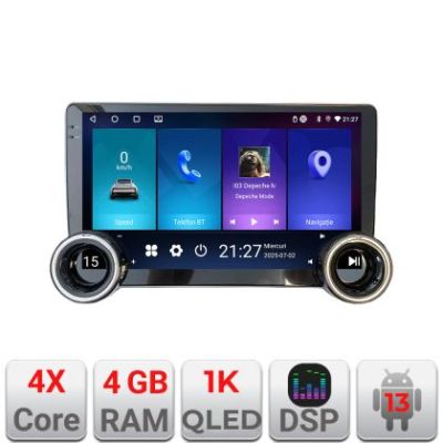 Navigatie Toyota Auris 2007-2013 Kit-auris-2013 Edotec  4+64 10.5 inch Incell 1K android Wifi 5Ghz gps internet