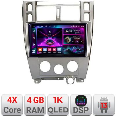 Navigatie Hyundai Tucson A-1001  4+64 InCell Display 1K Android Waze USB Navigatie Internet Youtube Radio
