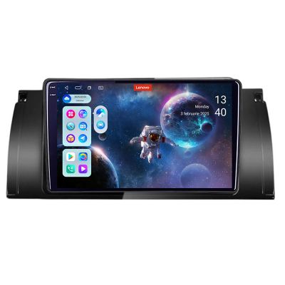 Navigatie BMW E39 si E53 Lenovo Kit-082 8 core QLED 2K 12+256 360 Android Waze USB Navigatie Internet Youtube Radio