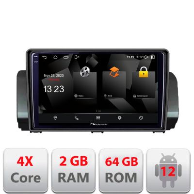 Navigatie Dacia Logan Sandero Jogger LOGAN-2022 Android Ecran 720P Quad Core 2+64 carplay android auto