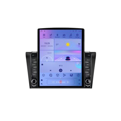 Navigatie Mazda 3 2004-2009 G-161 ecran tip TESLA 9.7" cu Android Radio Bluetooth Internet GPS WIFI 4+32GB DSP 4G Octa