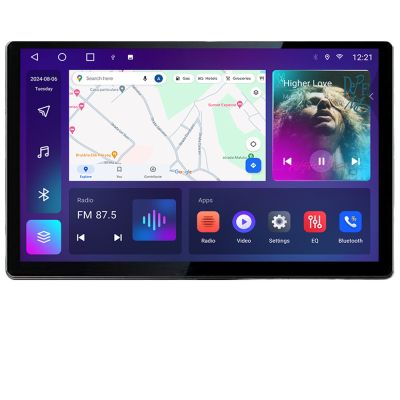 Navigatie dedicata Nissan X-Trail 2004-2007 Edonav ecran 13" 2K 4+32 Android Waze USB Navigatie 4G 360 Toslink Youtube Radio k