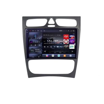 Navigatie Mercedes C W203 2000-2004 Edotec Kit-clk 8 core QLED 2K 12+256GB 360 Android Waze USB Navigatie Internet Youtube Radio